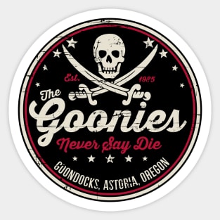 The Goonies of Goondocks Sticker